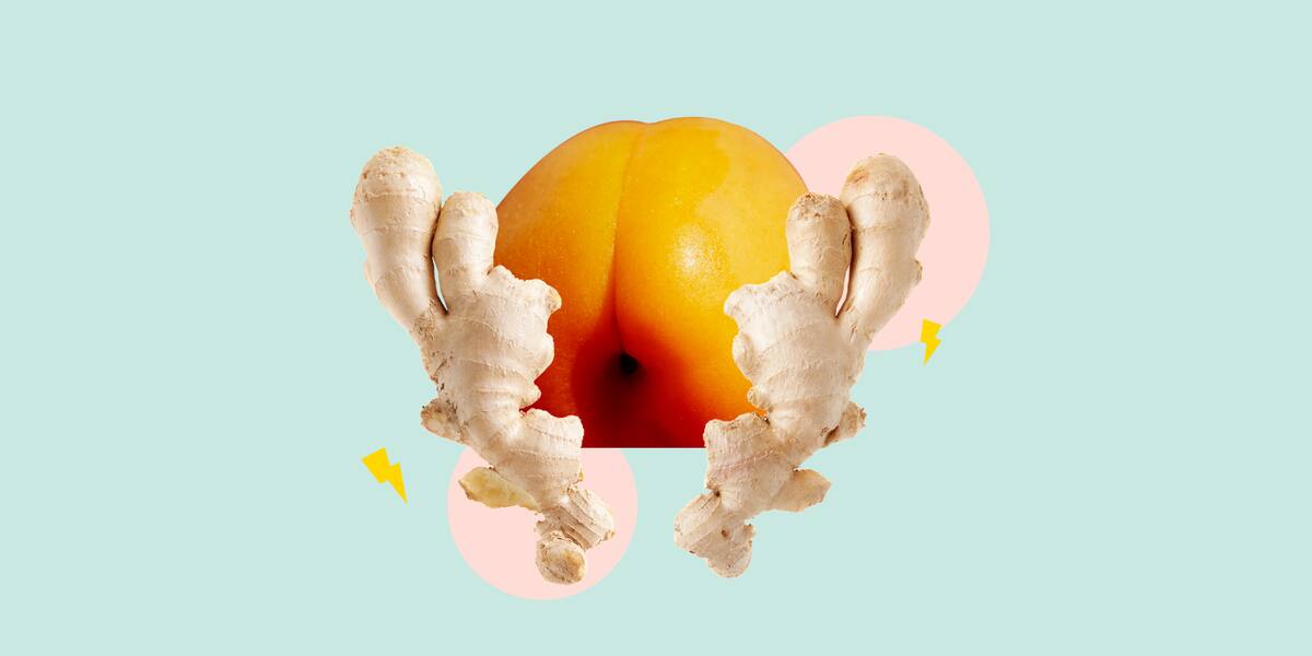 Ginger Root Butt Plug Ginger Root Butt Plug